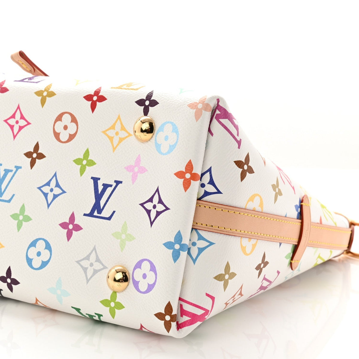 LV X TM Monogram Multicolor CarryAll PM White