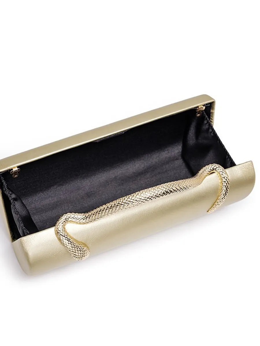 Margot Metal Accessories Leather Bag