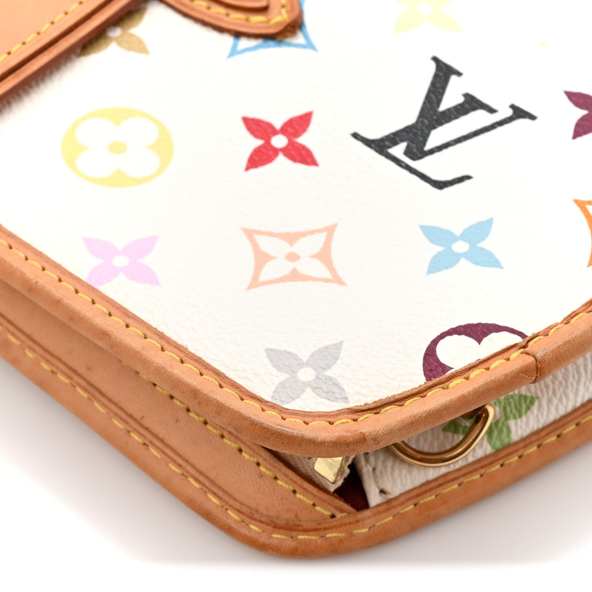 Monogram Multicolor Shirley White