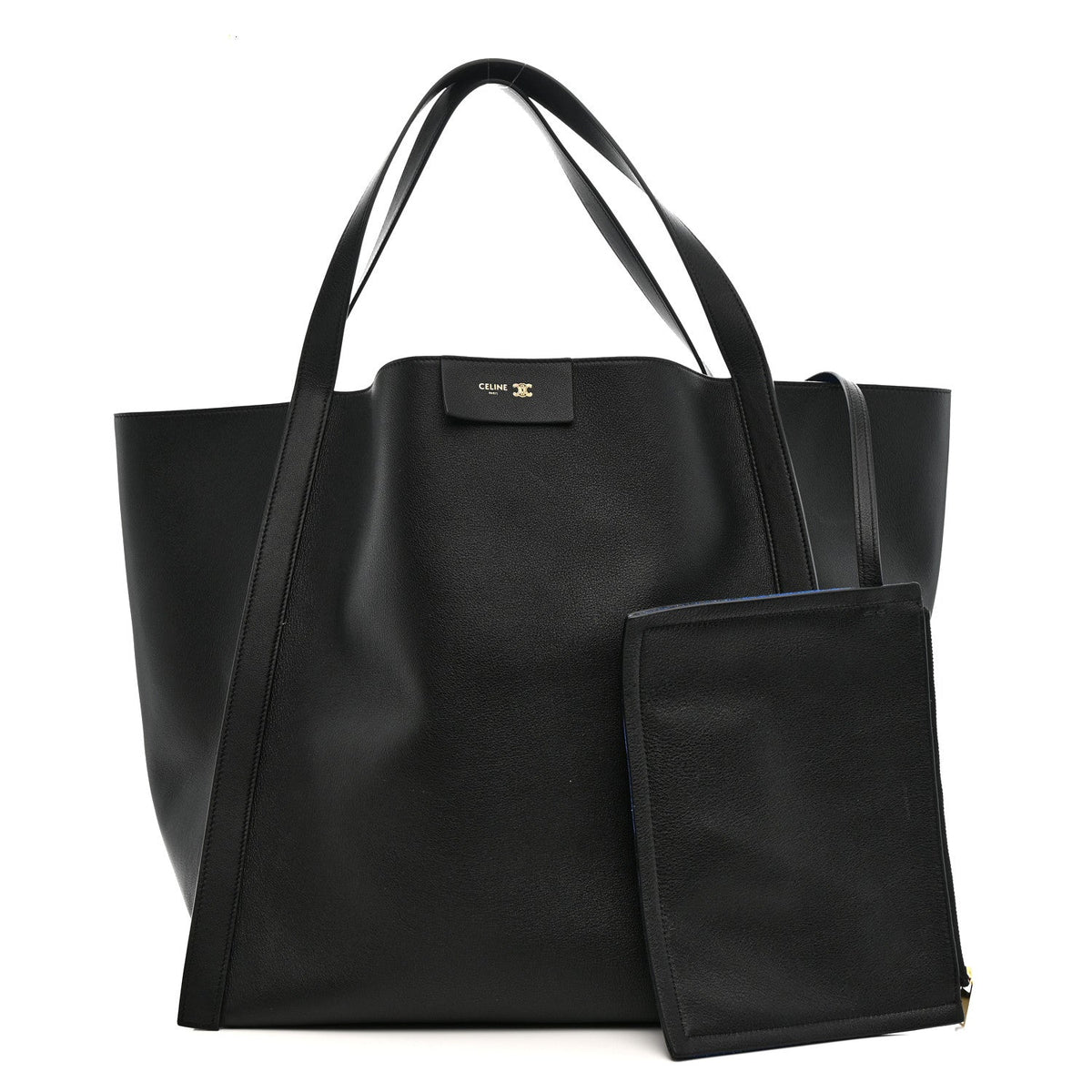 Supple Calfskin Medium Cube Black