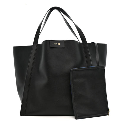 Supple Calfskin Medium Cube Black