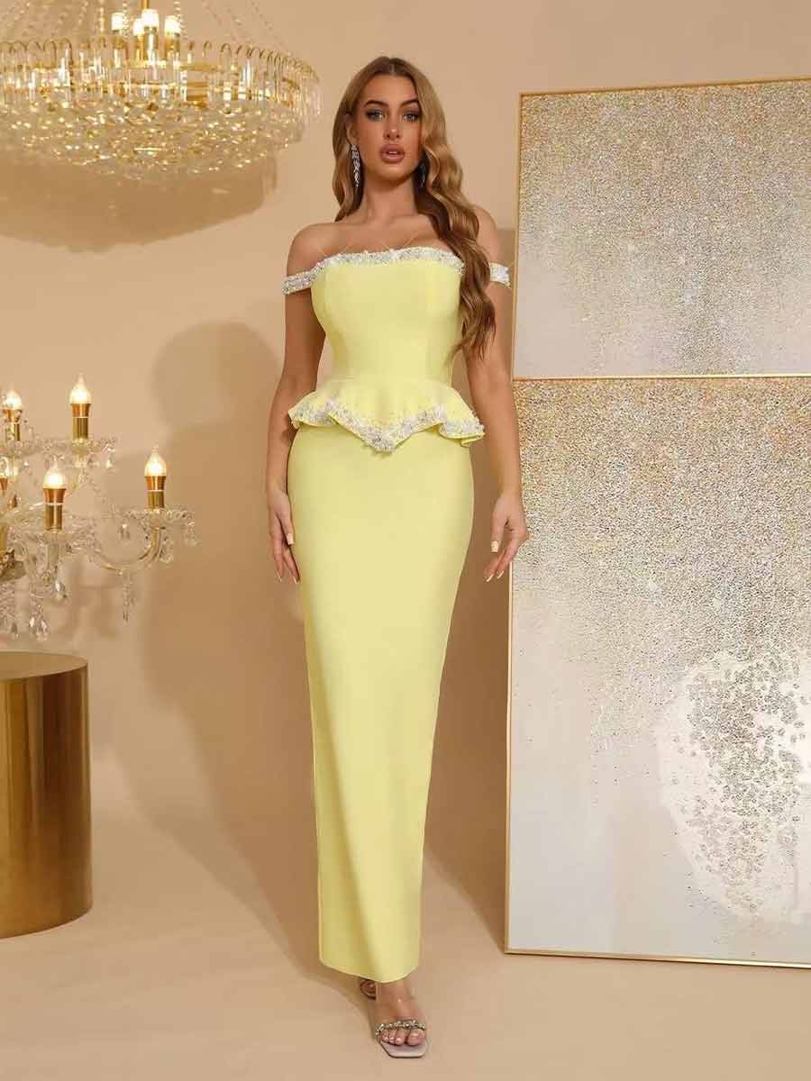 Anastasia Strapless Maxi Dress