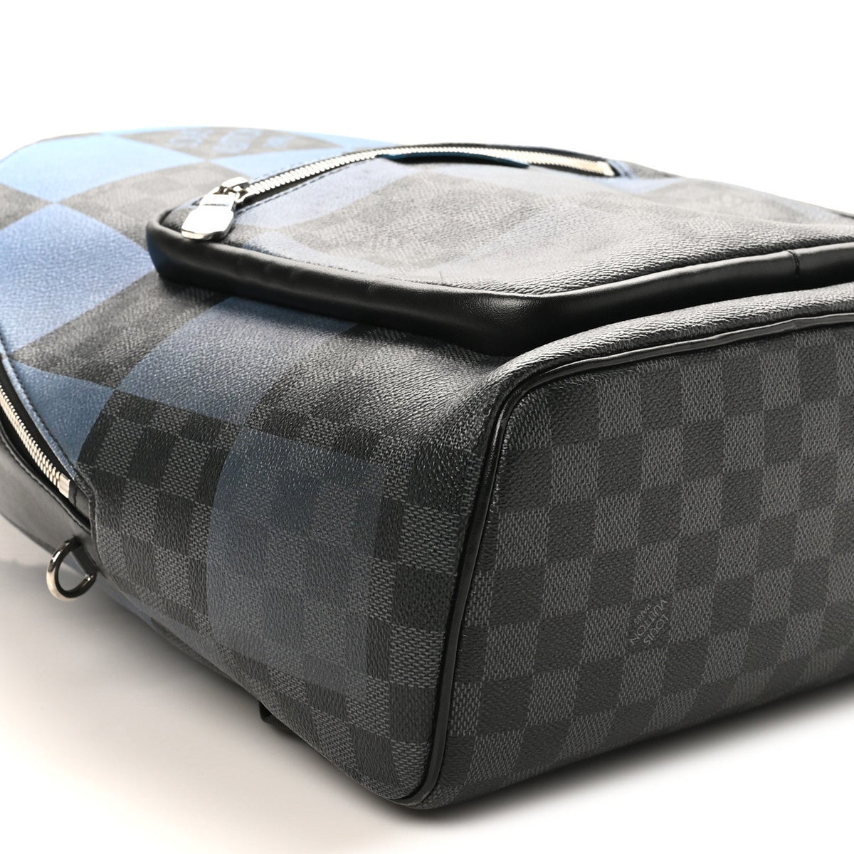 Damier Graphite Giant Josh Backpack Blue
