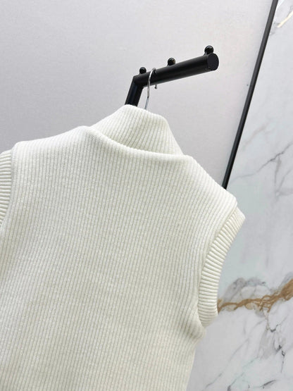 HERMES 25S SLEEVELESS KNIT VEST 235