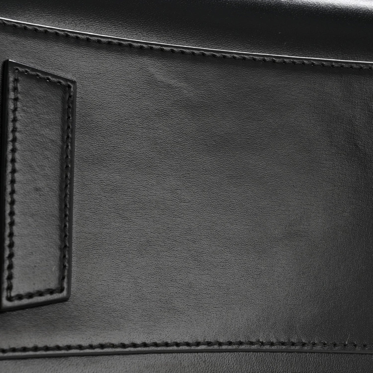 Shiny Lord Calfskin Small Antigona Black