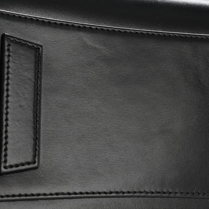Shiny Lord Calfskin Small Antigona Black