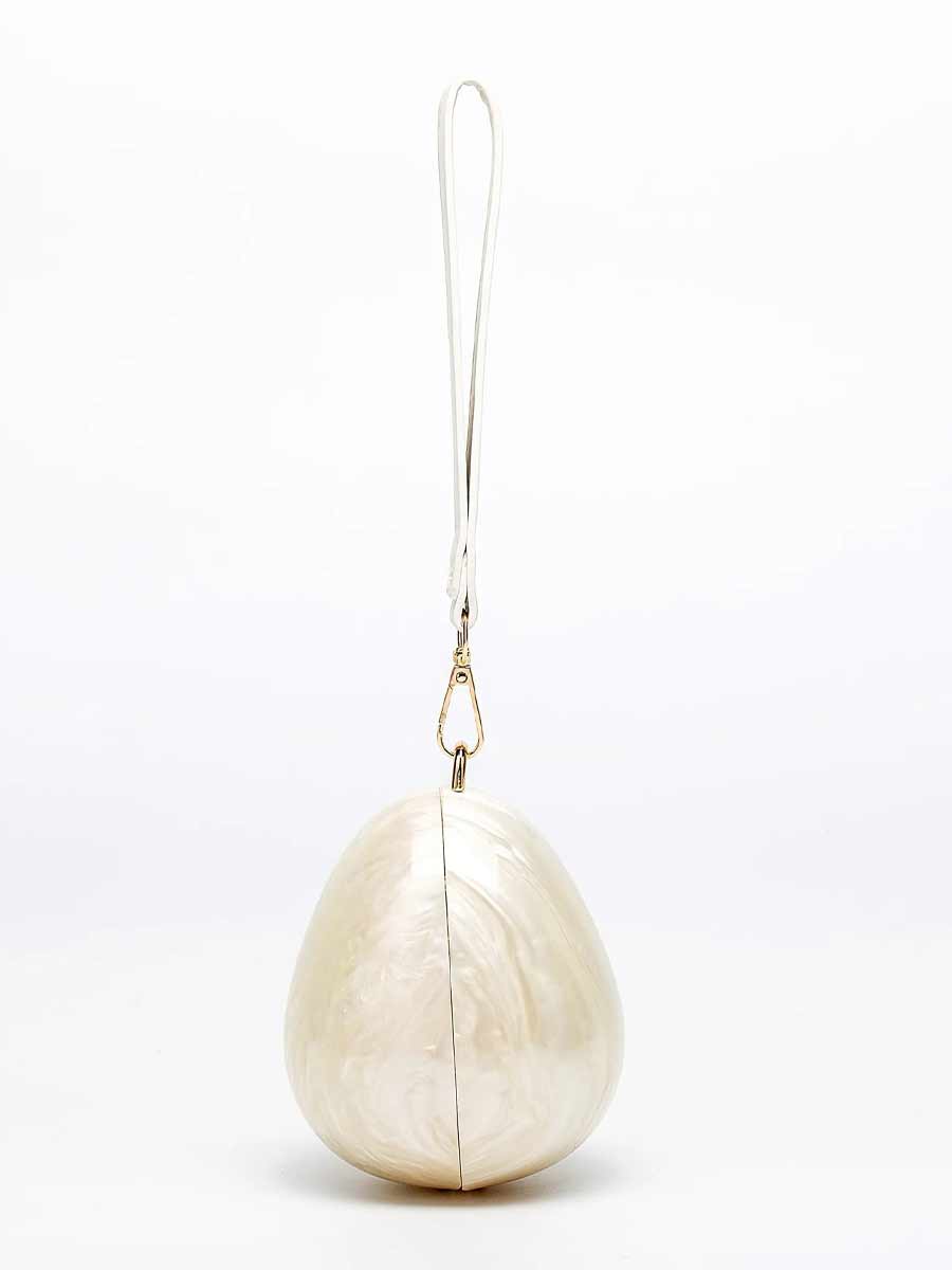 Elysia Pearl Strap Egg Bag