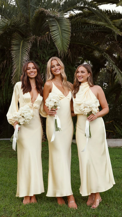 Esther Maxi Dress - Yellow
