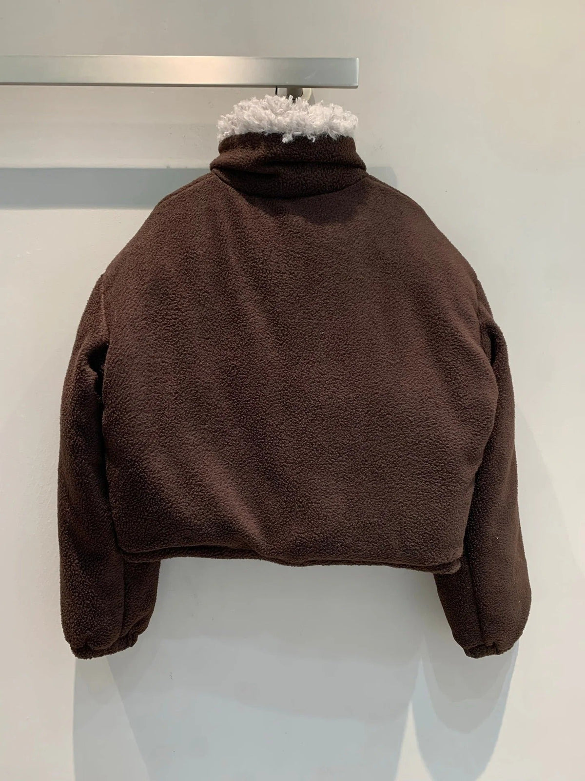 MIUMIU SHERPA FLEECE JACKET STYLE 470