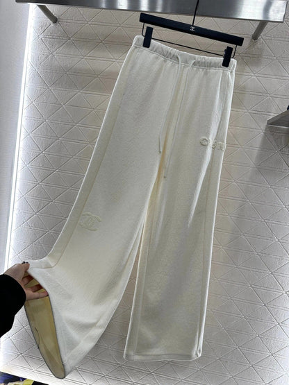 CHANEL 25S HIGH-WAISTED WIDE-LEG PANTS 306