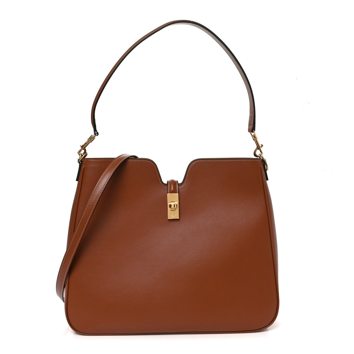Smooth Calfskin Medium Camille 16 Soft Bag Tan