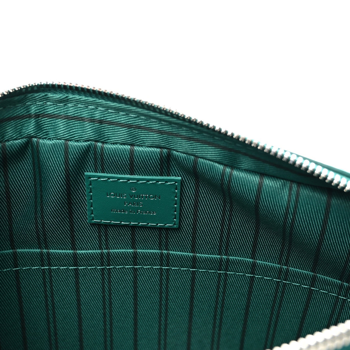Monogram Macassar Trio Messenger Borneo Green