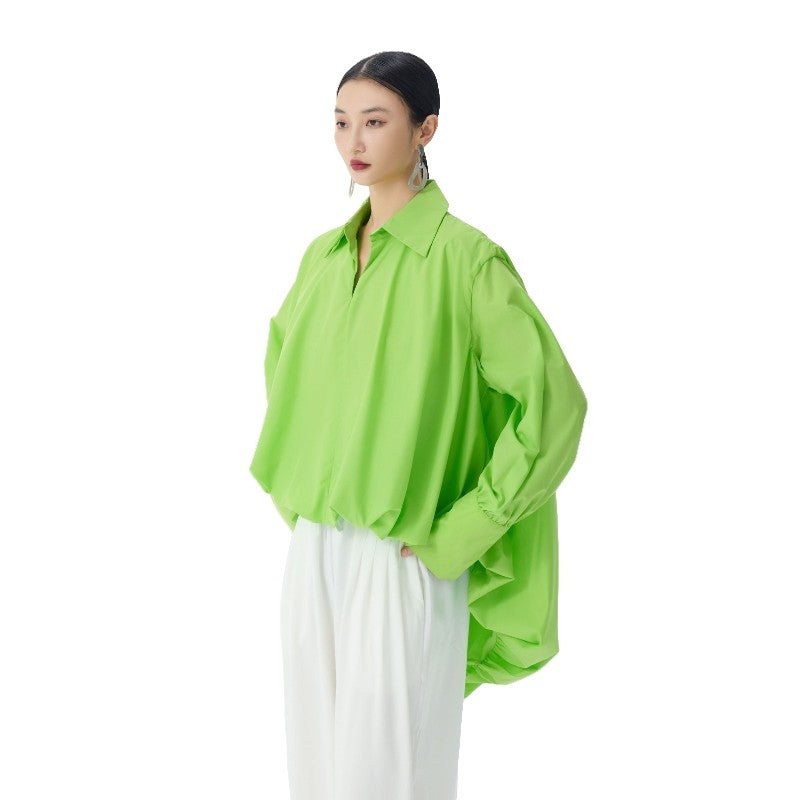 Solid Loose-Fit Shirt