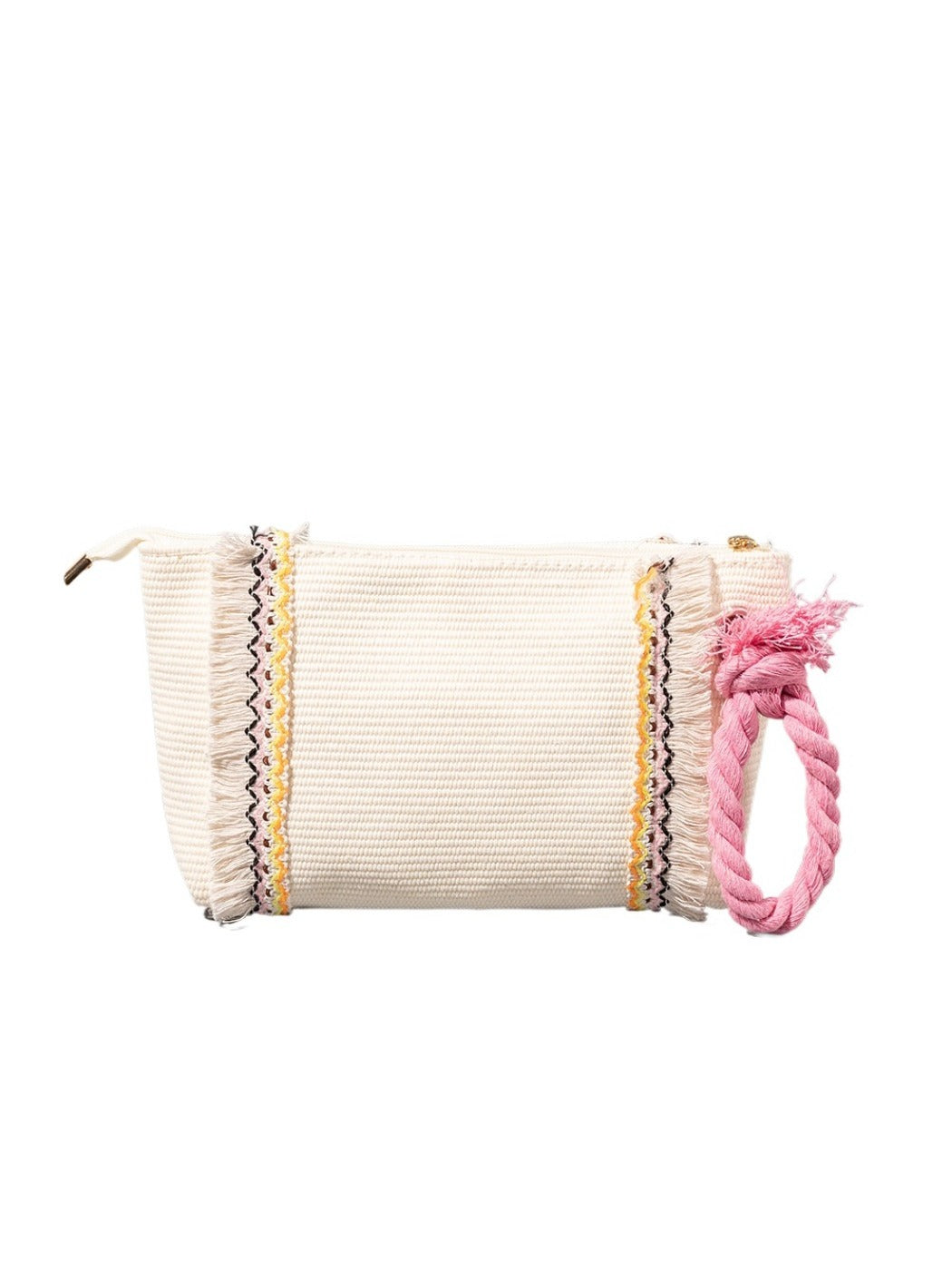 Cosbai - Brown Minimalist Woven Clutch Bag - Boho &amp; Chic