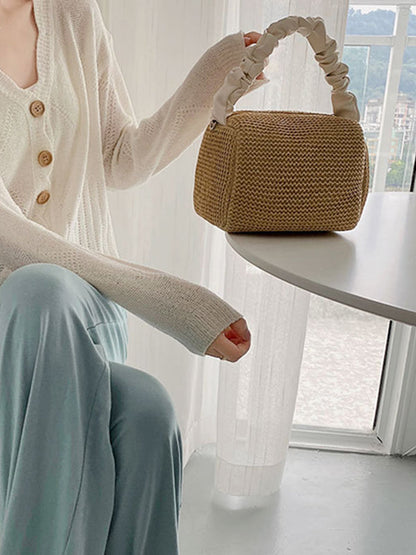 Vintage Weave Handbag Bags Accessories