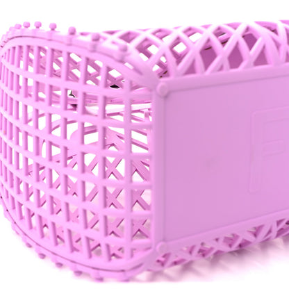 Recycled Plastic Vitello Liberty Matte Medium Fendi Basket Violetta