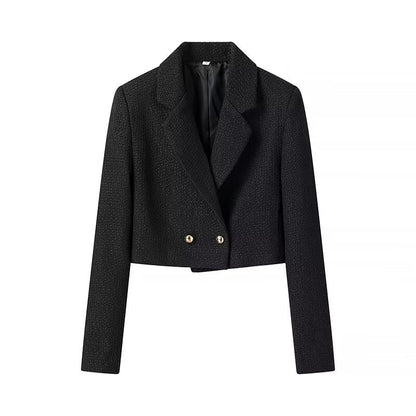 Chunky Knit Cropped Jacket