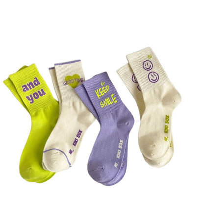 Rufia - Sporty Mid-Calf Socks - Breathable &amp; Comfort