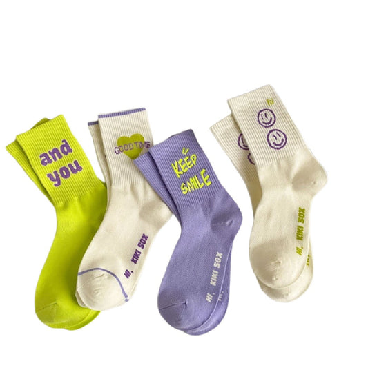 Rufia - Sporty Mid-Calf Socks - Breathable &amp; Comfort