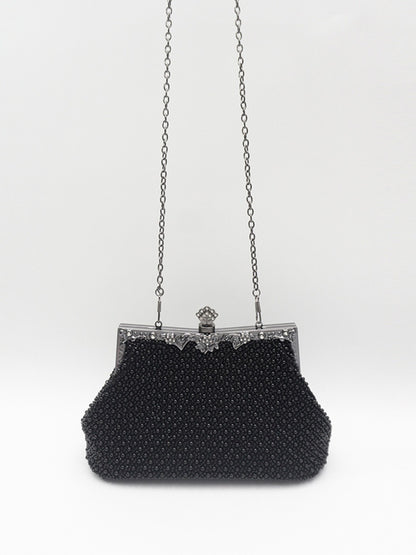 Jazlyn Vintage-Style Beaded Bag