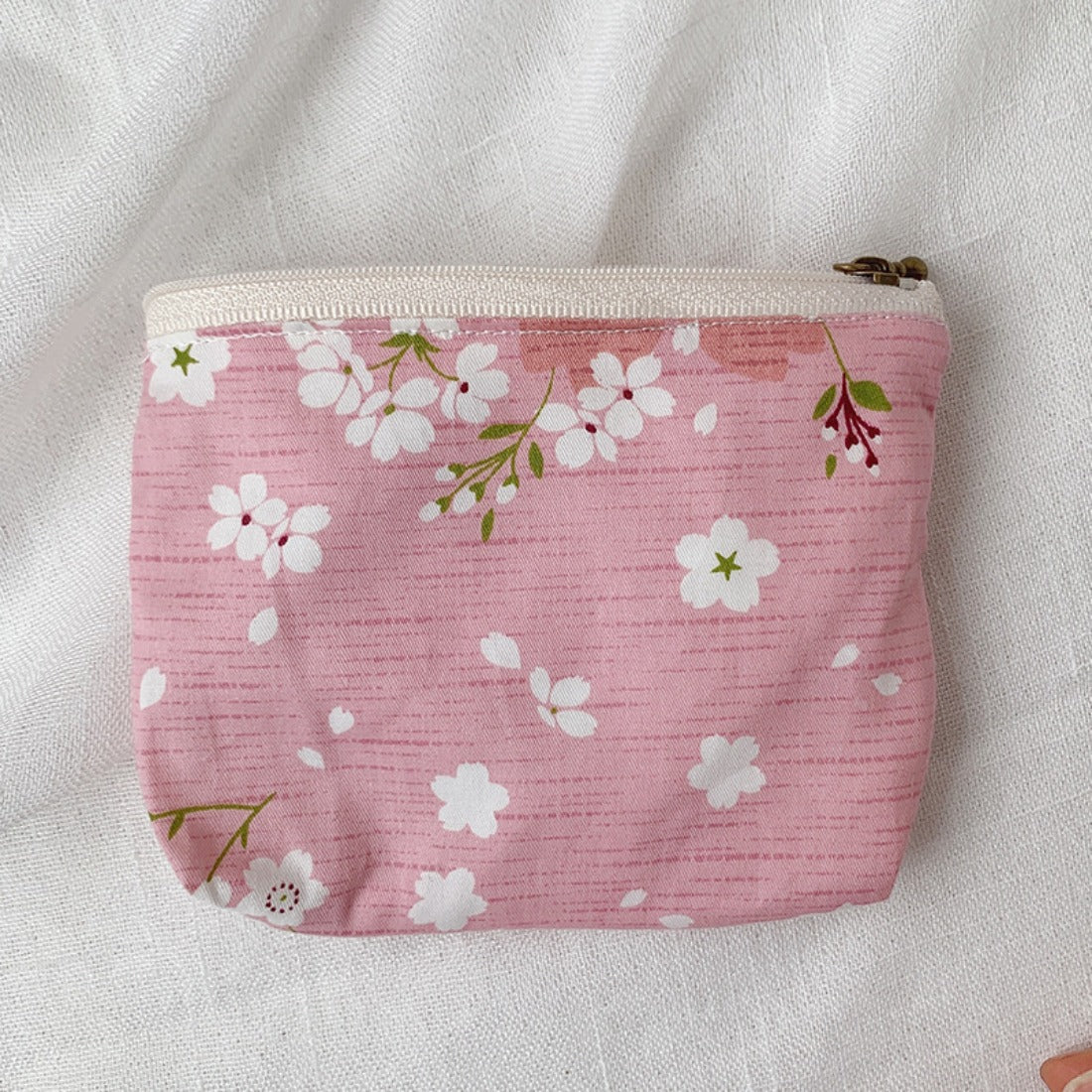Cosbai - Canvas Printed Coin Purse