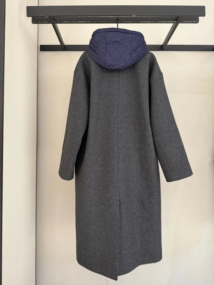 PRADA 25S LONG WOOL COAT 485