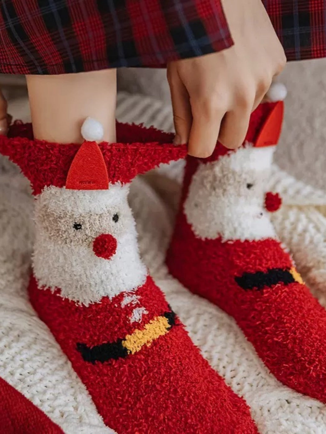 Rufia - Christmas Vibe Thickened Mid-calf Socks – 6 Options