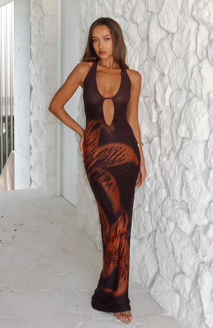 Bets Are Off Maxi Dress Chai Lily