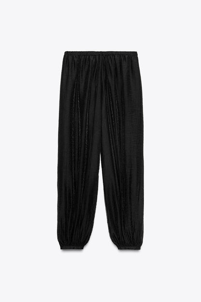 ZW COLLECTION TIE HEM BLOOMER TROUSERS