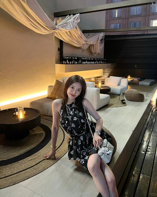 CHANEL 25S HALTER NECK DRESS STYLE 191