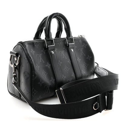 Reverse Monogram Eclipse Keepall Bandouliere 25