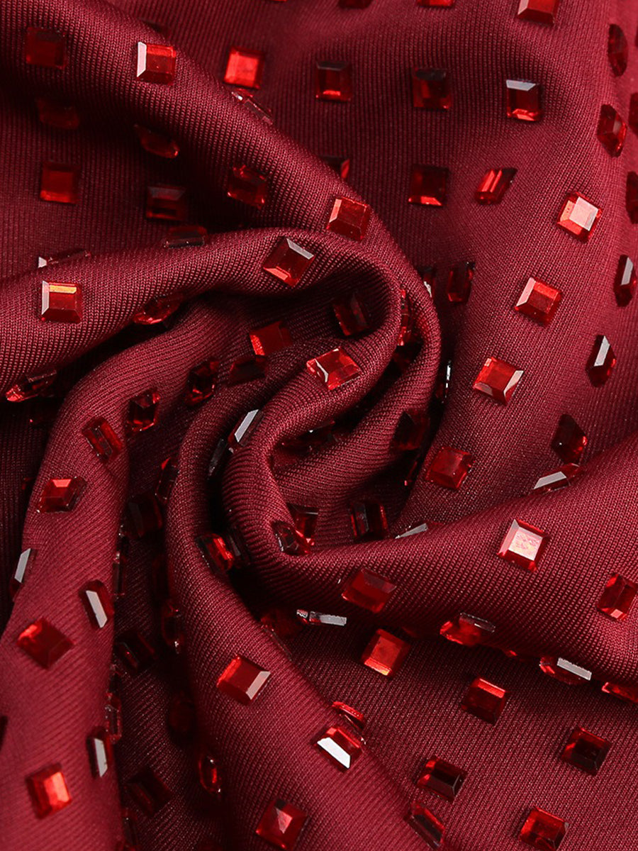Hazel Maxi Dress In Red
