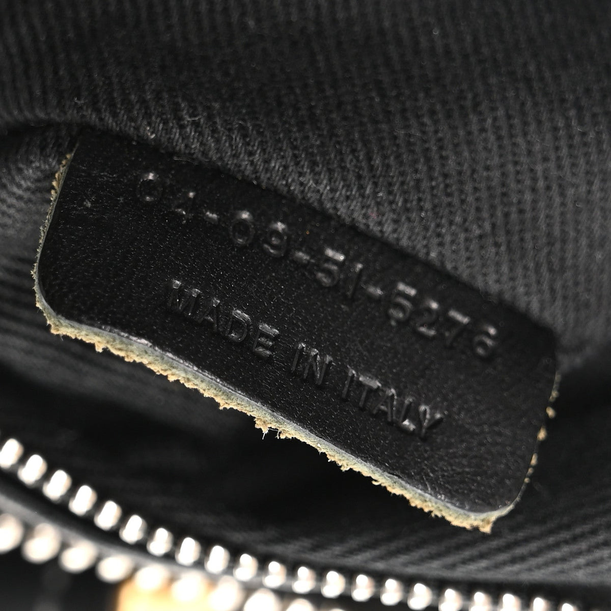 Calfskin Medium Paddington Satchel Black