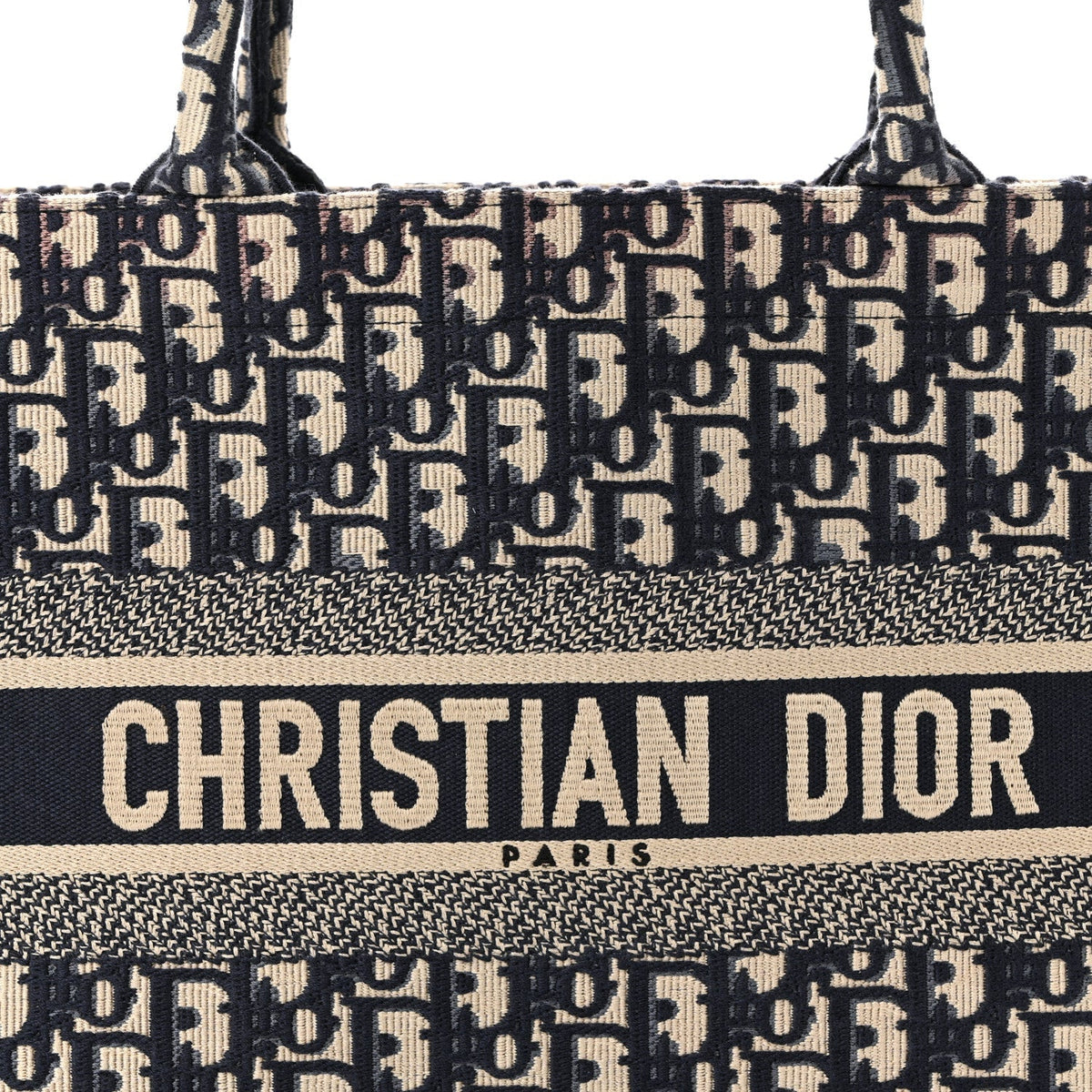 Oblique Medium Book Tote Blue Multicolor