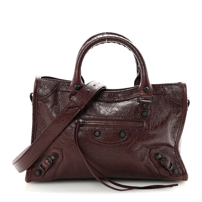 Agneau Arena Storico Classic Hardware Small Le City Dark Burgundy