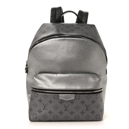 Monogram Taiga Discovery Backpack PM Silver