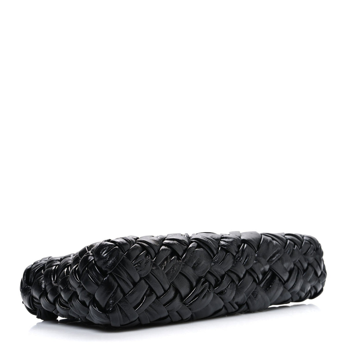 Calfskin Intrecciato Kalimero Cha-Cha Clutch Black