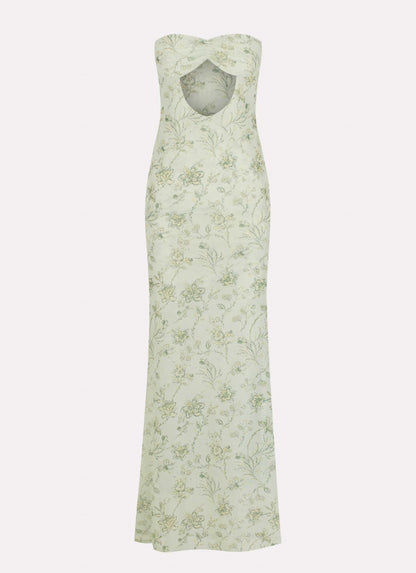 Dearest Maxi Dress - Sage Floral