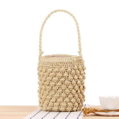 Crochet Market Bag Cute Bucket Bag