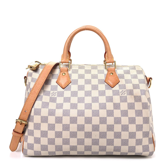 Damier Azur Speedy Bandouliere 30
