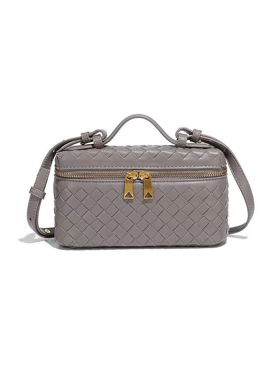 Cecelia Hand-Woven Box Bag