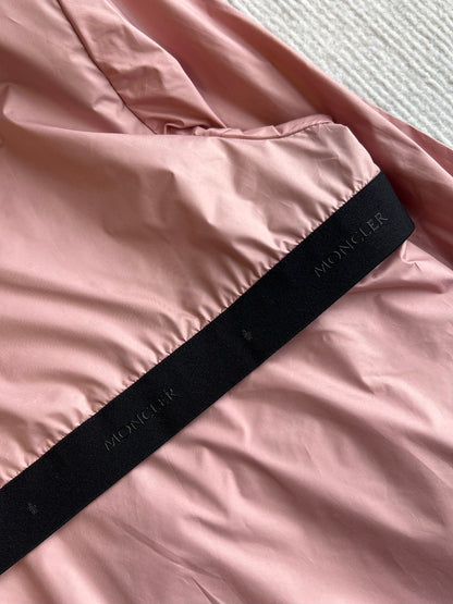 Moncle 25 Sun-Proof and Windproof Jacket Flesh Pink Nylon 269693