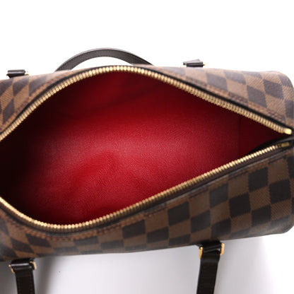 Damier Ebene Papillon 30 With Companion