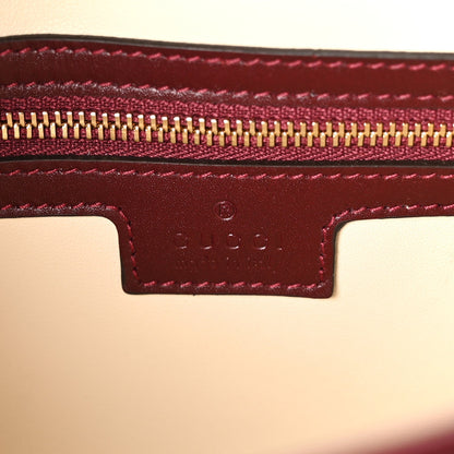Ancora Calfskin Medium Jackie Shoulder Bag Rosso