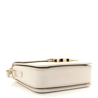 Shiny Calfskin Teen Triomphe Arctic White