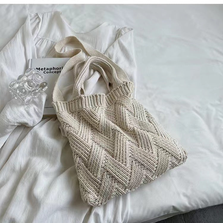 Crochet Tote Bag Crossbody Bag Woven Bag