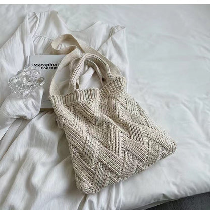Crochet Tote Bag Crossbody Bag Woven Bag
