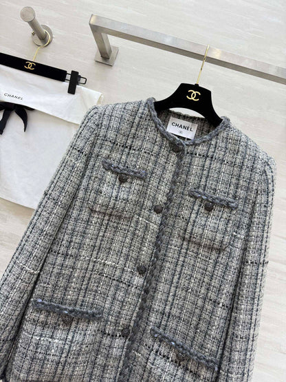 CC 26s Jacket White Grey Tweed 352324