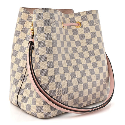 Damier Azur Neonoe MM Eau De Rose