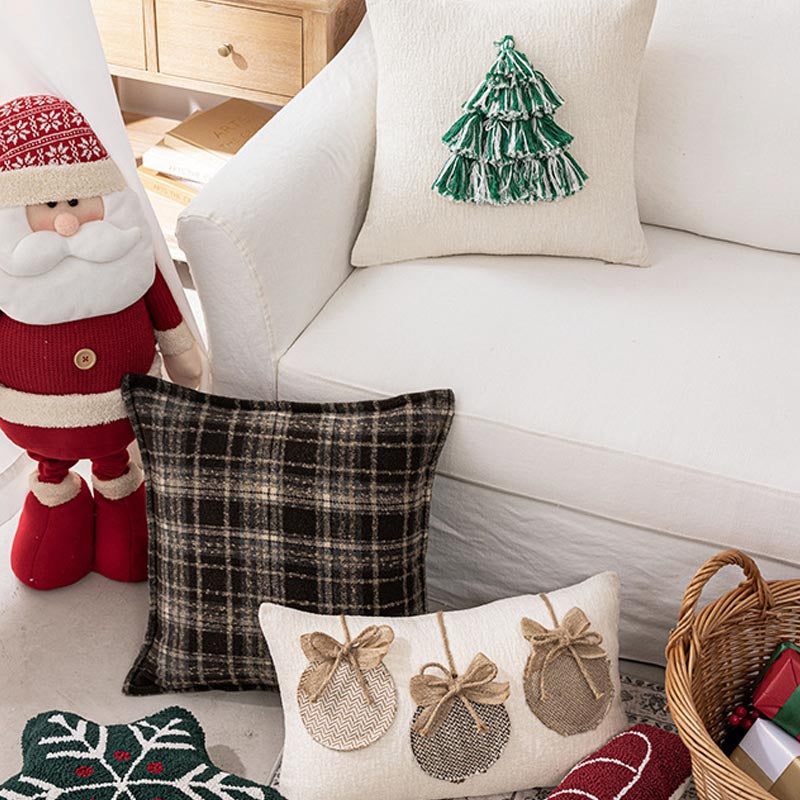 Simple Cozy Christmas Decorative Cushion Cases